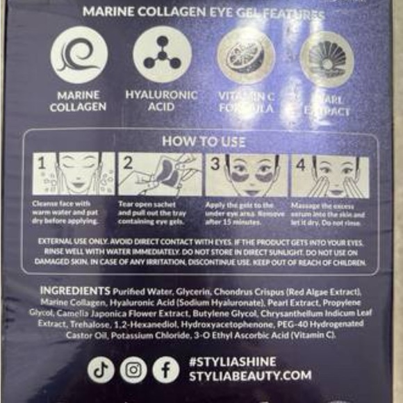 2 brand new boxes Under Eye Patches for Dark Circles and Puffy Eyes (30 Pairs) - Picture 2 of 2